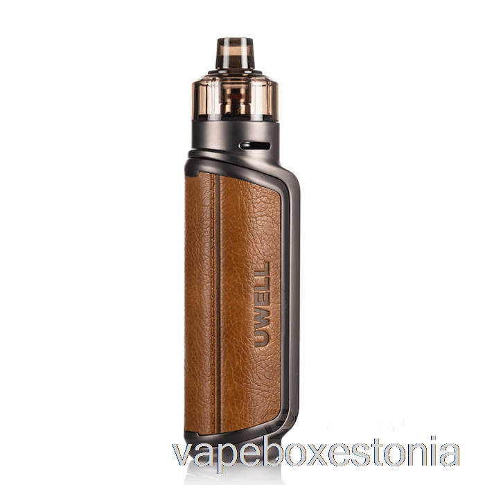 Vape Box Estonia Uwell Aeglos P1 80w Pod Mod Kit Saddle Tan